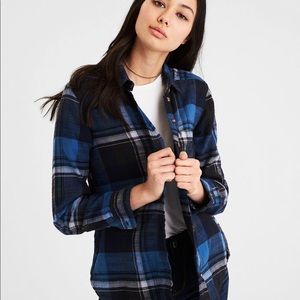 Boyfriend fit flannel